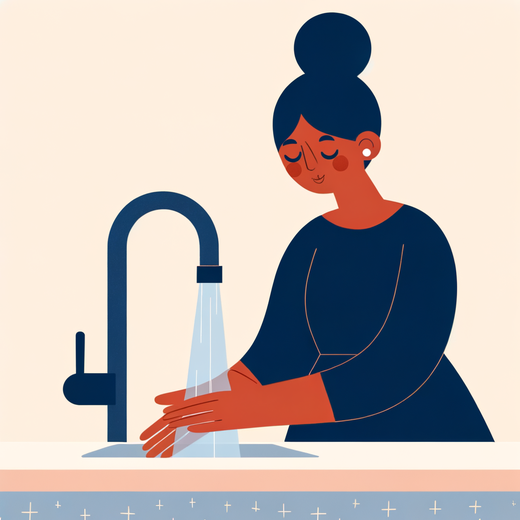 Cool running water on burn for 10-20 minutes